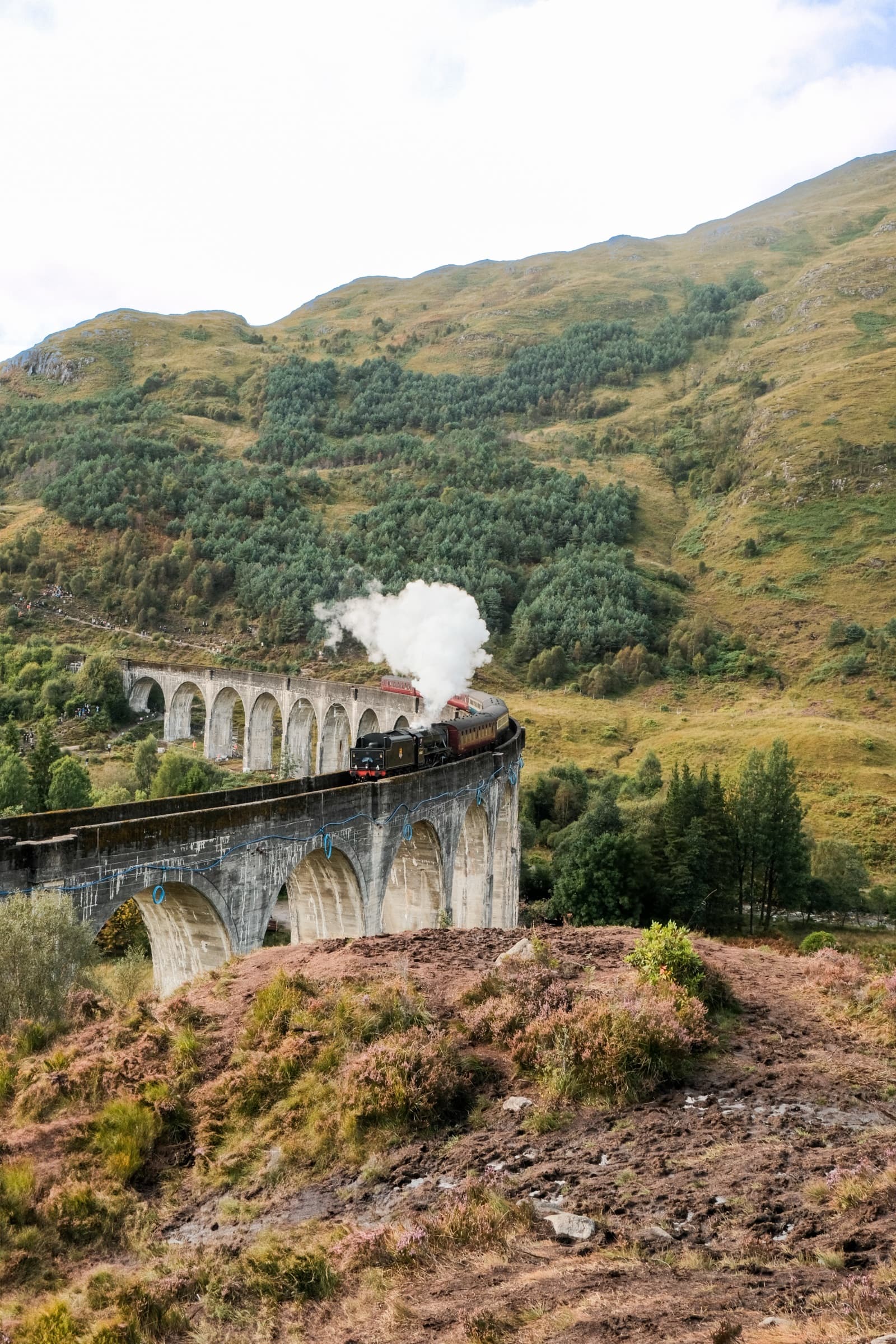 The Jacobite at Glenfinnan